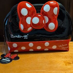 Minnie Mouse Polka Dot make up Bag - Red and Black